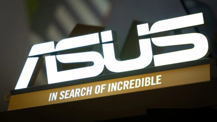 Logo của ASUS tại CES 2023 (Ảnh: Internet)