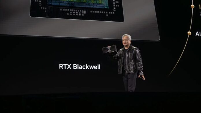 Giám đốc điều hành NVIDIA - Jensen Huang tại CES 2025 (Ảnh: Internet)