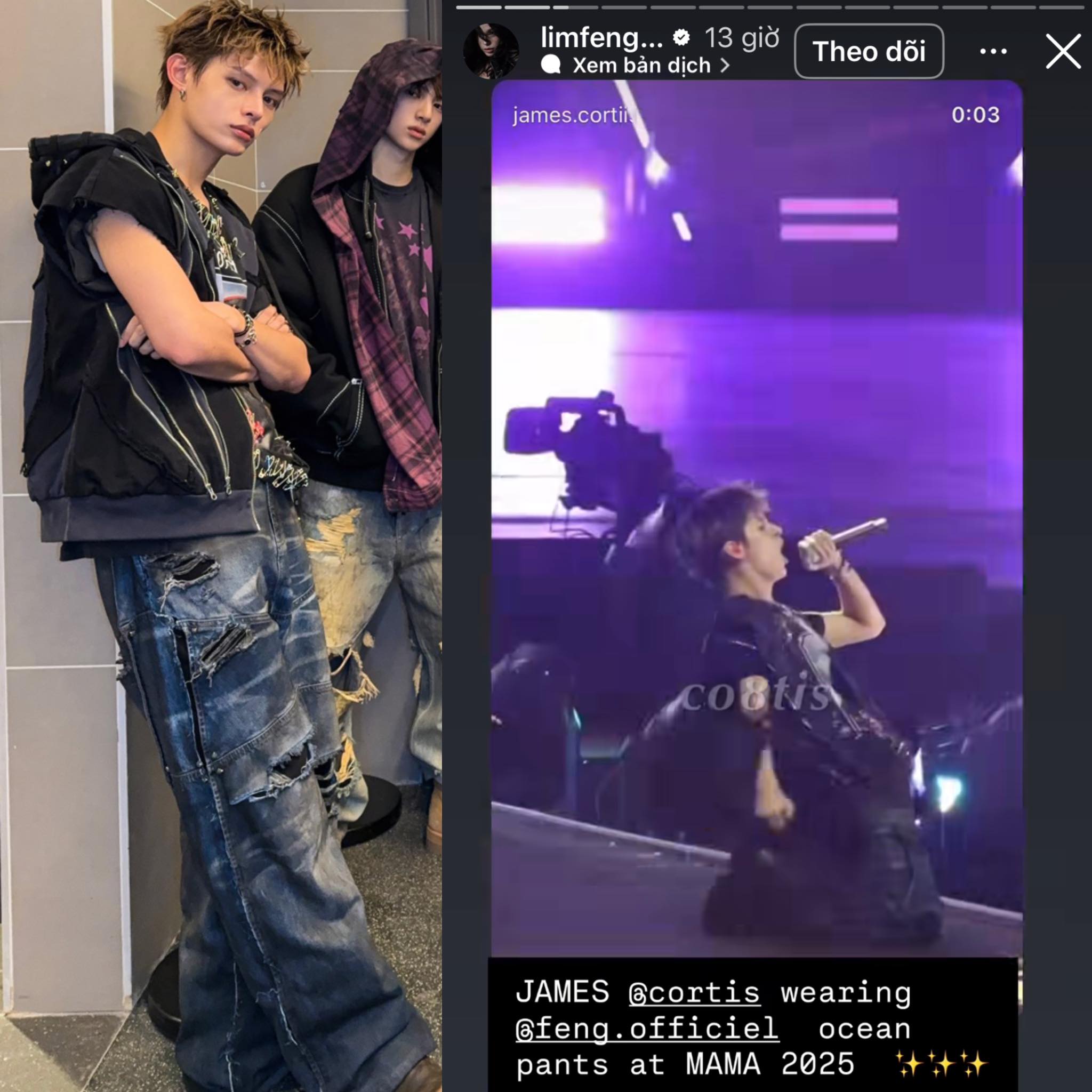 Cortis diện đồ local brand Việt đốt cháy sân khấu của MAMA 2025 CORTIS Cortis biểu diễn tại MAMA Cortis mặc đồ local brand Việt Nam Cortis tại MAMA Cortis và local brand độc đáo đột phá local brand MAMA 2025 nhóm nhạc CORTIS phong cách sân khấu