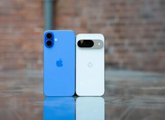 Có thể bạn chưa biết: điện thoại Pixel của Google và iPhone của Apple được làm bởi cùng một công ty iPhone 16 Plus màu Ultramarine và điện thoại Pixel 9 màu Porcelain (Ảnh: Internet)