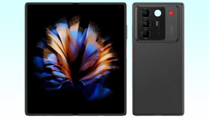 Điện thoại màn hình gập Nubia Fold (Ảnh: Internet)