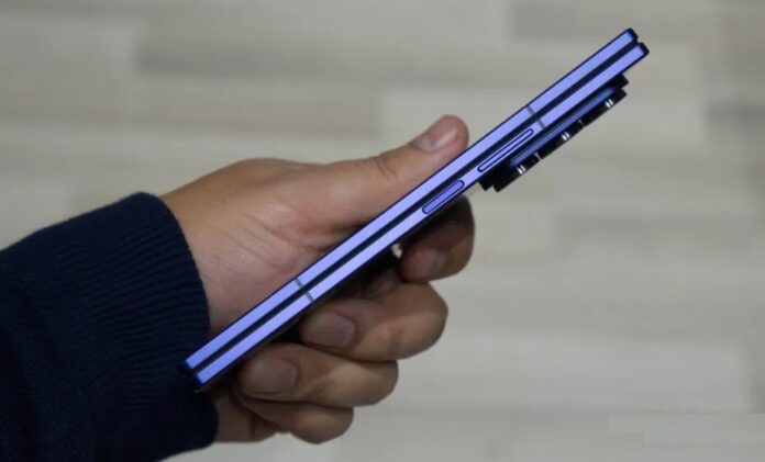 Điện thoại màn hình gập Galaxy Z Fold 7 của Samsung (Ảnh: Internet)