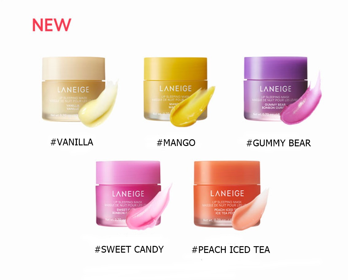 Các phiên bản màu khác nhau của mặt nạ môi (Nguồn: Internet)