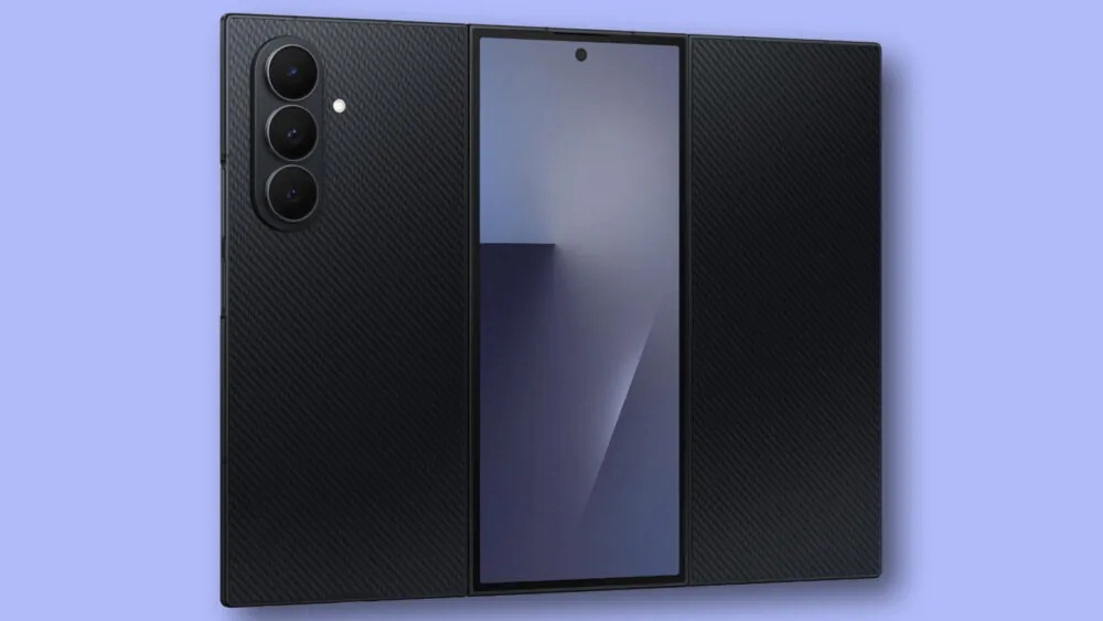 Hình ảnh render chính thức của Galaxy Z TriFold (Ảnh: Internet)