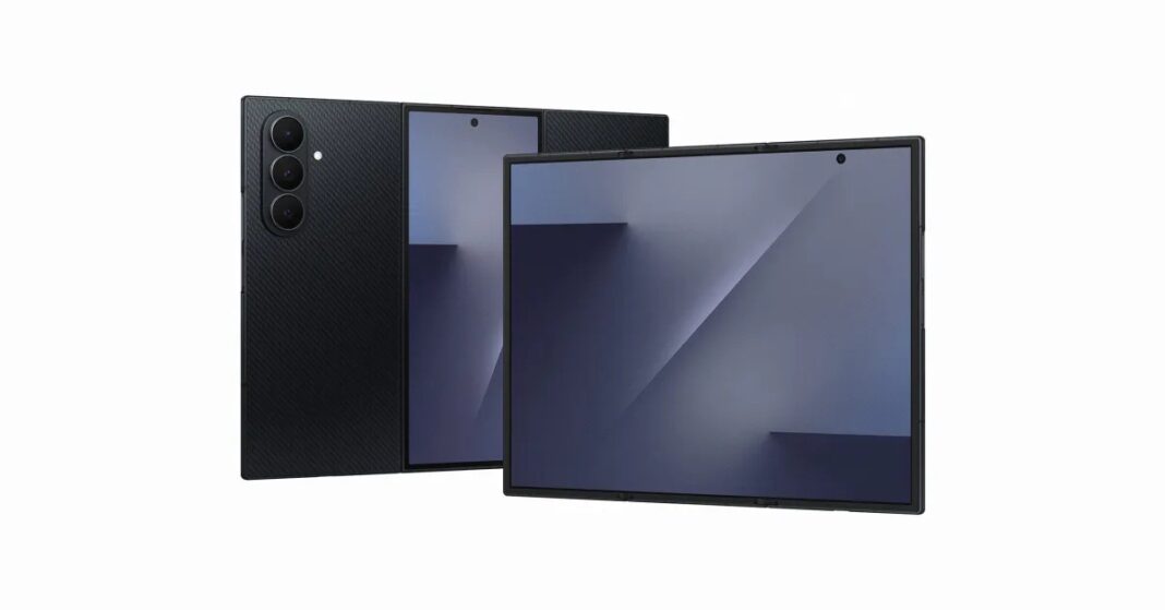 Điện thoại gập 3 màn hình Galaxy Z TriFold (Ảnh: Internet)