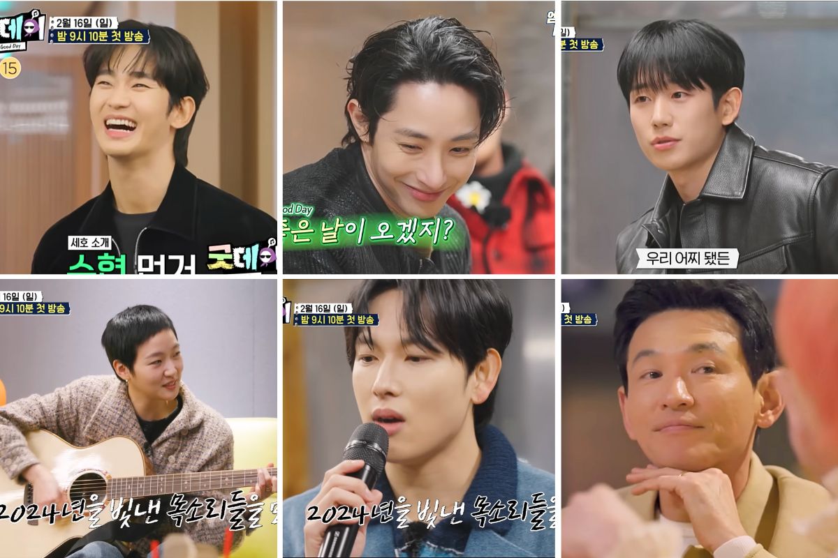 Loạt khách mời đình đám xuất hiện tại Good Day (Ảnh: Internet)