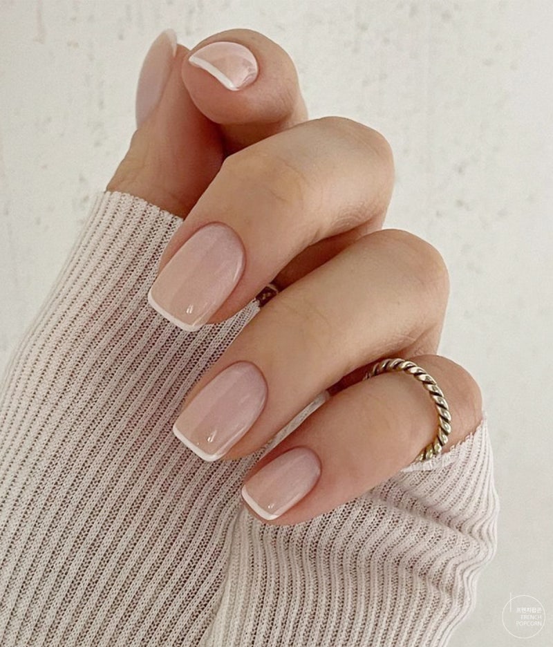 Đầu móng kiểu Pháp siêu nhỏ