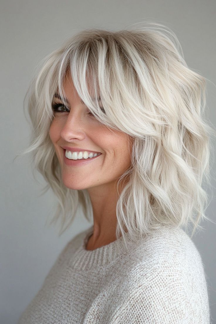 Tóc shag hiện đại