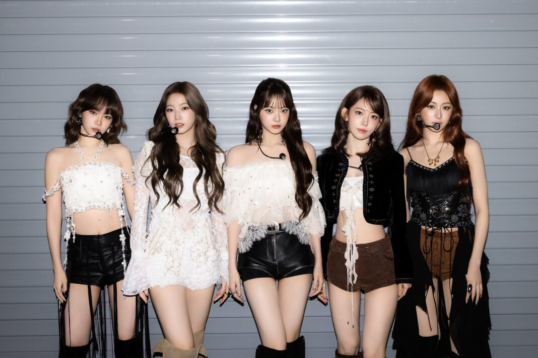 LE SSERAFIM là nhóm nhạc nữ Hàn Quốc “thống trị” bảng xếp hạng Oricon 2025 (Ảnh: Internet)