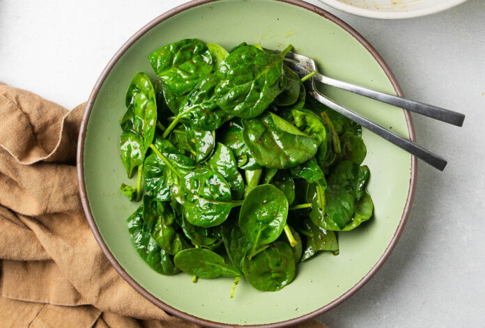 Rau bina giàu chất xơ