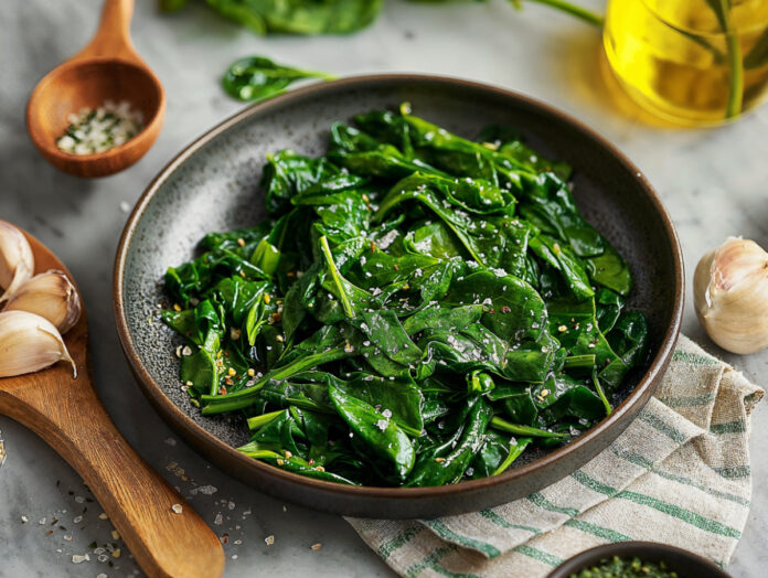 Rau bina đặc biệt giàu lutein và zeaxanthin