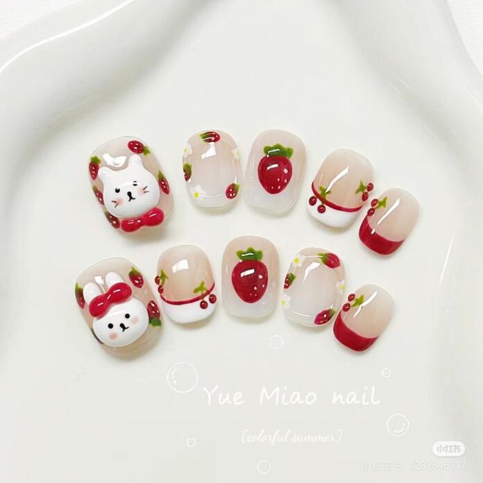 Đỏ và trắng hài hòa