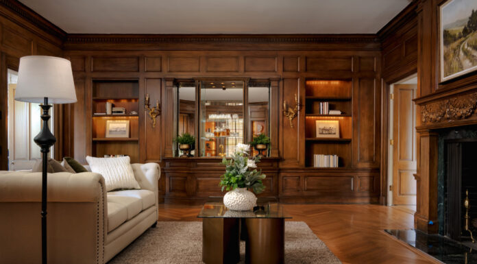 màu sơn nội thất Màu gỗ gụ