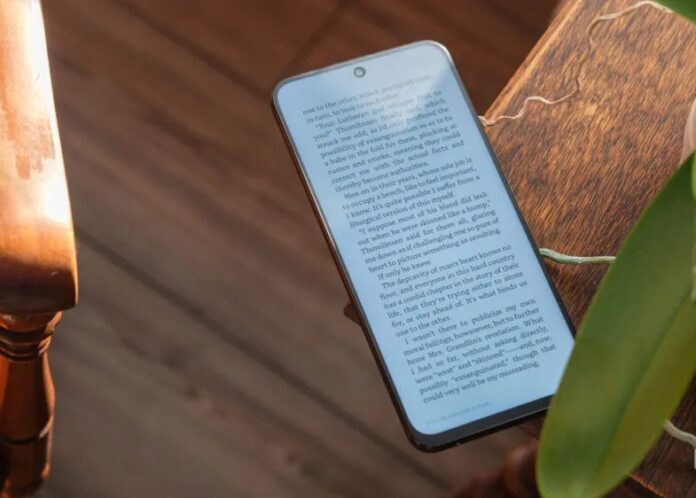 Trang Kindle trên máy TCL NXTPAPER 60 Ultra (Ảnh: Internet)