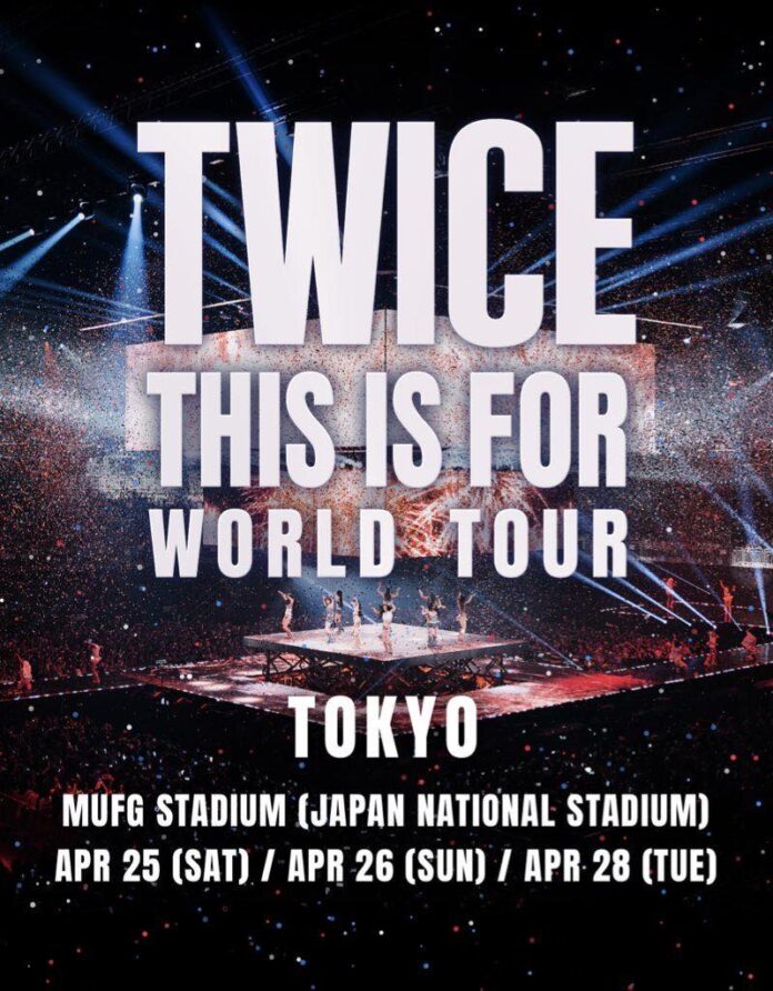 TWICE sẽ tổ chức 3 đêm concert tại sân vận động Quốc gia Việt Nam (Ảnh: Internet)