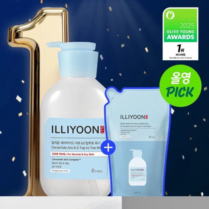 Illiyoon Ceramide Ato 6.0 Top To Toe Wash