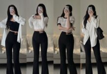 Thử ngay 4 kiểu quần ống loe quốc dân siêu tôn dáng mà cực kì dễ phối đồ