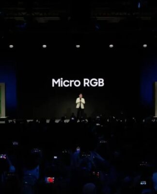 TV Micro RGB của Samsung tại CES 2026 (Ảnh: Internet)