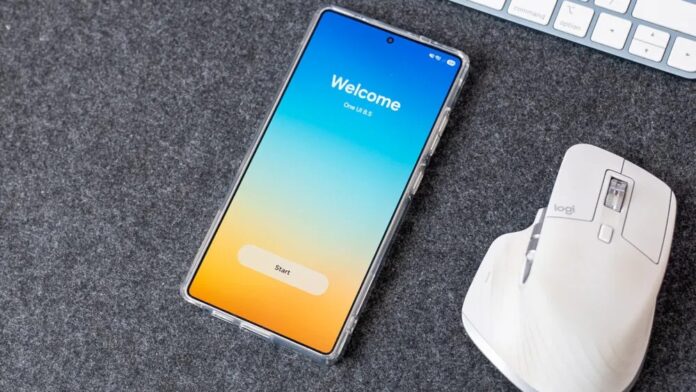 Màn hình khởi động One UI 8.5 trên điện thoại Samsung (Ảnh: Internet) Màn hình khởi động One UI 8.5 trên điện thoại Samsung (Ảnh: Internet)