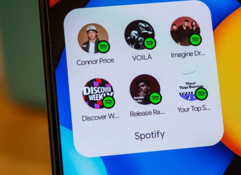 Shortcut ứng dụng Spotify trên màn hình chính (Ảnh: Internet)