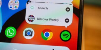 Tạo shortcut Spotify trên màn hình chính cho nghệ sĩ và danh sách phát (Ảnh: Internet)