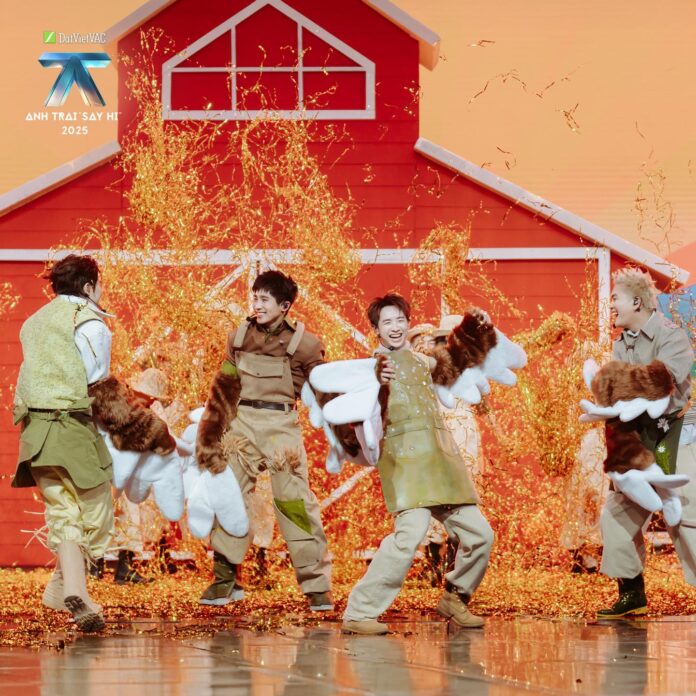 Bài hát được Trấn Thành cảm thán có thể cạnh tranh với "Ếch Ngồi Đáy Giếng" của Phương Mỹ Chi trong lòng các bé nhỏ (Nguồn: internet)