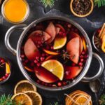 Thức uống Giáng sinh Mulled Grape Juice Punch