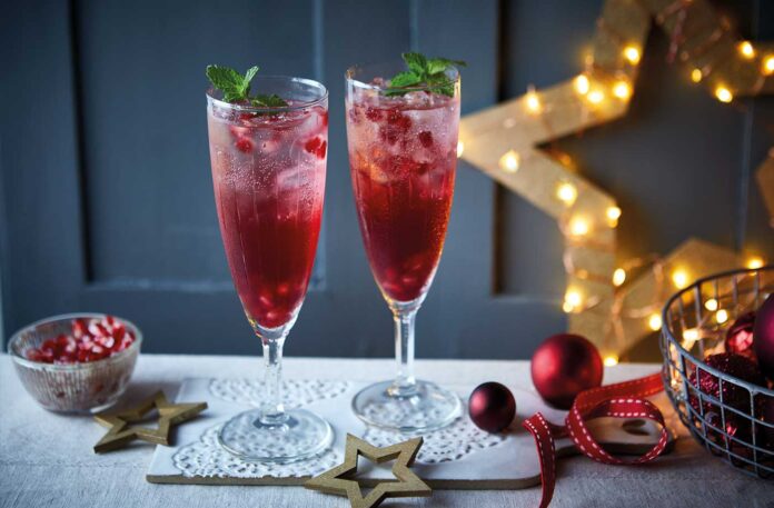 Sparkling Pomegranate Punch