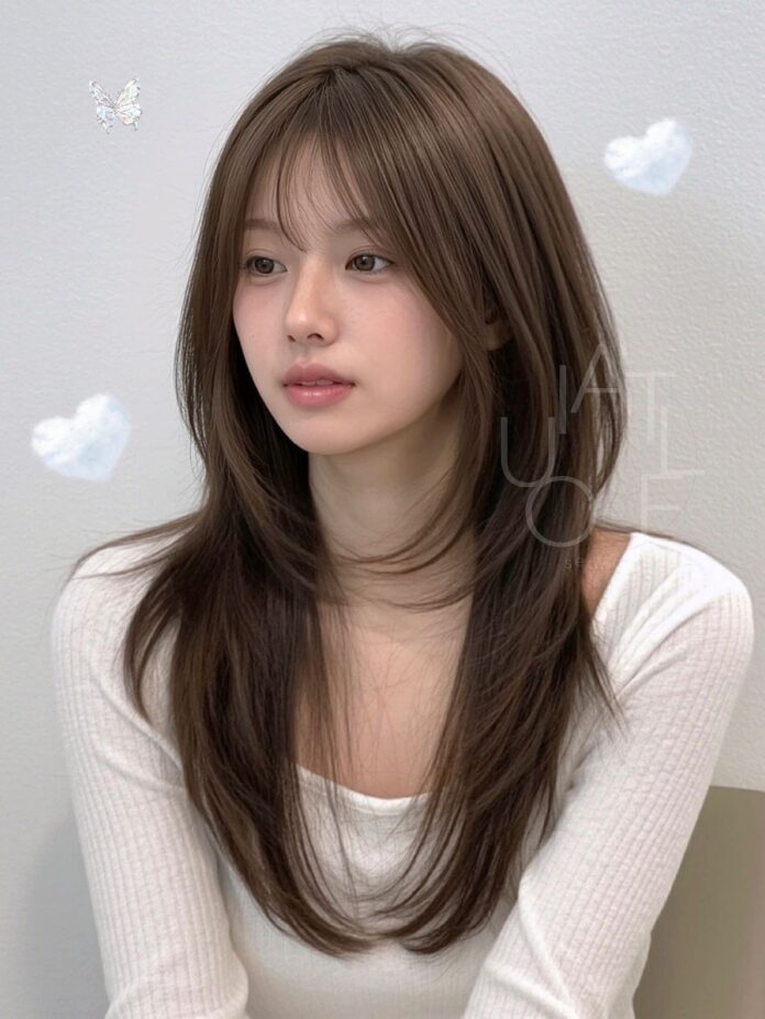 Tóc layer dài mái bay mềm mại