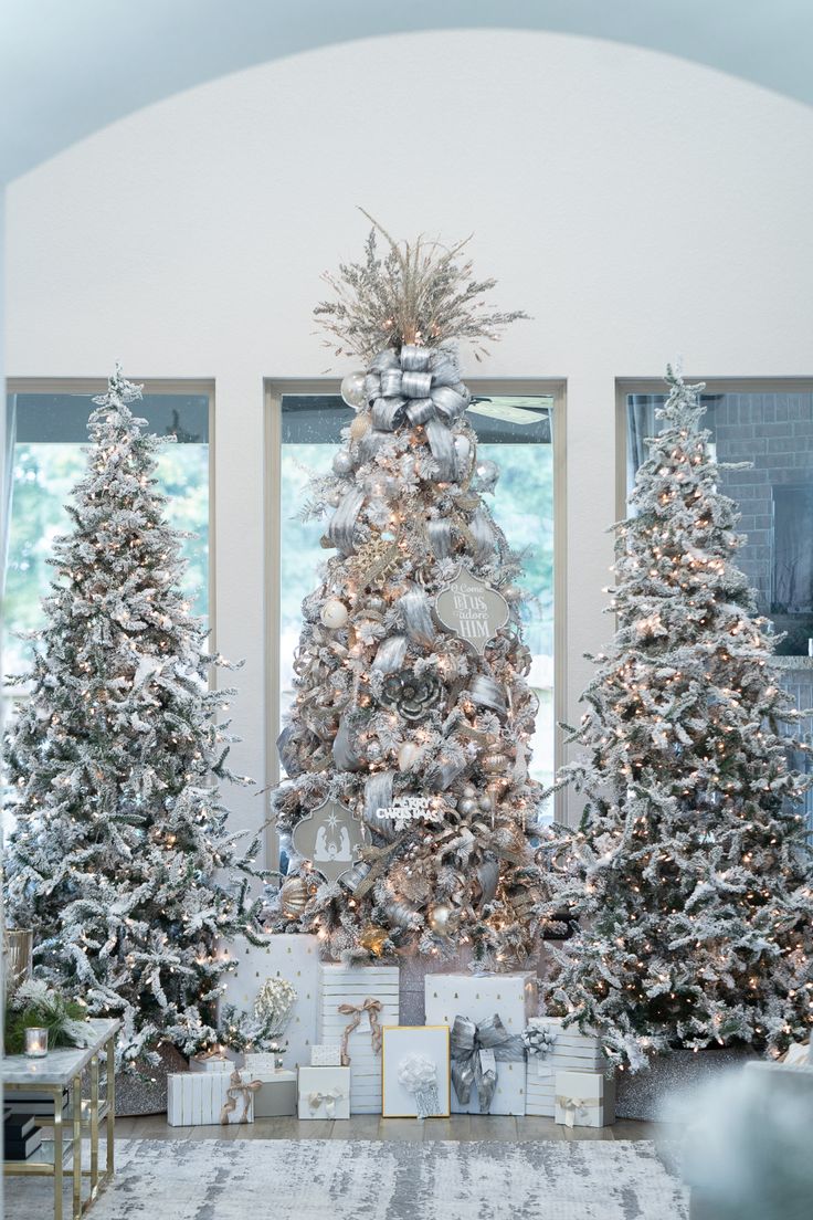 Trang trí theo phong cách “tuyết rơi”