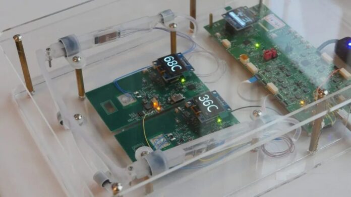 Hệ thống làm mát của xMEMS (Ảnh: Internet)