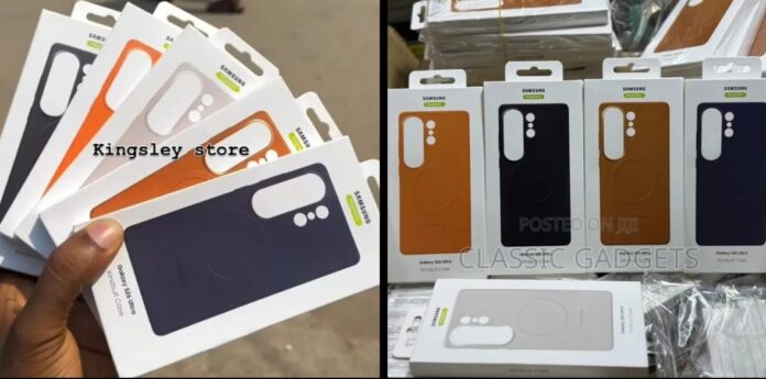 Hình ảnh tiết lộ ốp lưng Kindsuit cho điện thoại Galaxy S26 Ultra (Ảnh: Internet)