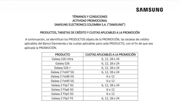 Các mẫu điện thoại Galaxy S26 cơ bản, Plus và Ultra được xác nhận trên trang web của Samsung Colombia (Ảnh: Internet)