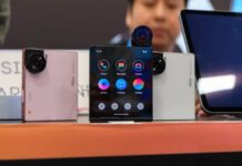 Giao diện ngăn kéo ứng dụng AI trên điện thoại Ikko Mind One (Ảnh: Internet)