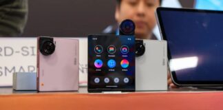 Giao diện ngăn kéo ứng dụng AI trên điện thoại Ikko Mind One (Ảnh: Internet)