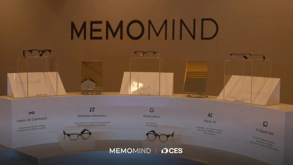 Kính thông minh MemoMind Memo One và Memo Air của XGIMI (Ảnh: Internet)