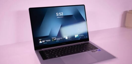 Mẫu laptop Galaxy Book 6 Pro của Samsung (Ảnh: Internet)