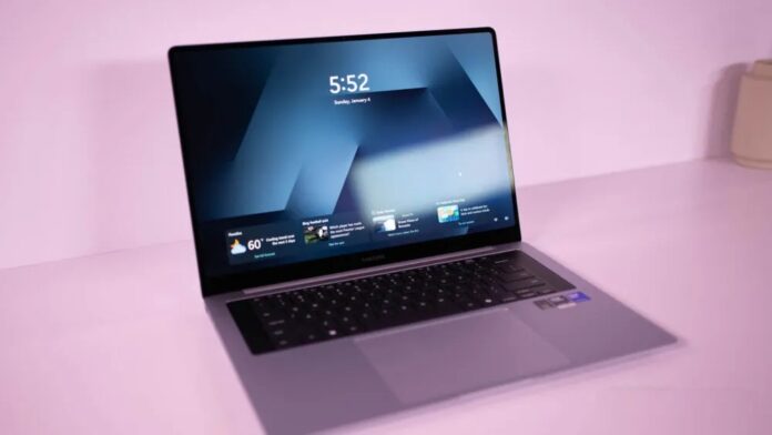 Mẫu laptop Galaxy Book 6 Pro của Samsung (Ảnh: Internet)