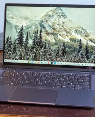 Các mẫu laptop giá rẻ với hiệu suất tốt và trải nghiệm mượt mà bạn nên mua trong năm 2026 Laptop Lenovo IdeaPad Flex 5 Chromebook (2023) (Ảnh: Internet)