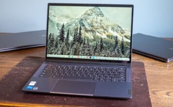 Laptop Lenovo IdeaPad Flex 5 Chromebook (2023) (Ảnh: Internet)