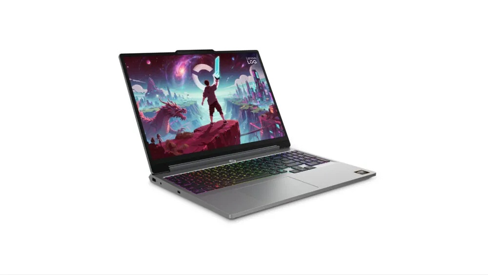 Mẫu laptop Lenovo LOQ15AHP11 tại CES 2026 (Ảnh: Internet)