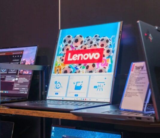 Laptop màn hình cuộn Lenovo ThinkPad Rollable XD (Ảnh: Internet)