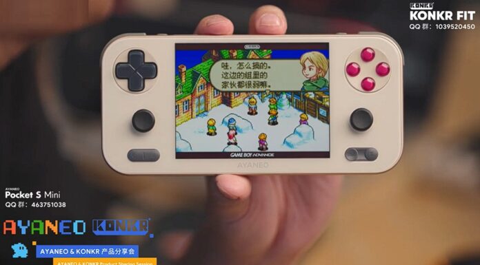 Hãng AYANEO ra mắt máy chơi game cầm tay Pocket S Mini thiết kế nhỏ gọn nhưng hiệu suất mạnh mẽ Máy chơi game AYANEO Pocket S Mini (Ảnh: Internet)