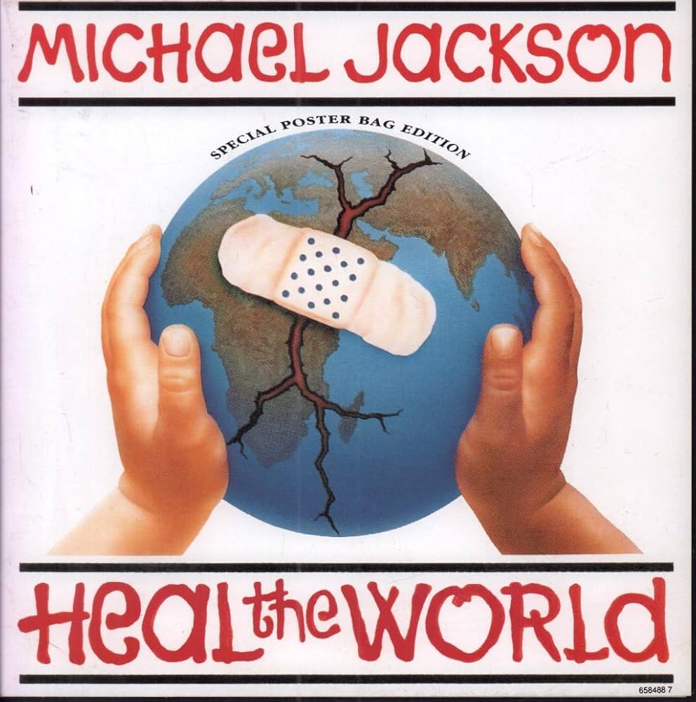 Bài hát Heal The World. Nguồn: Internet