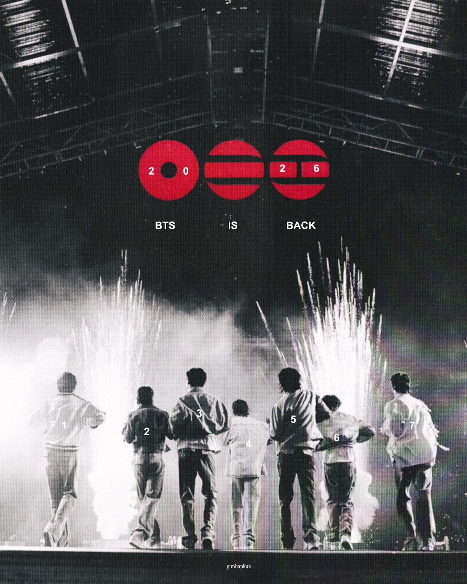 BTS chính thức trở lại với đội hình đầy đủ sau gần 4 năm (Ảnh: Internet)