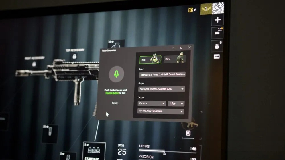 Ứng dụng phần mềm máy tính Razer Project AVATAR (Ảnh: Internet)