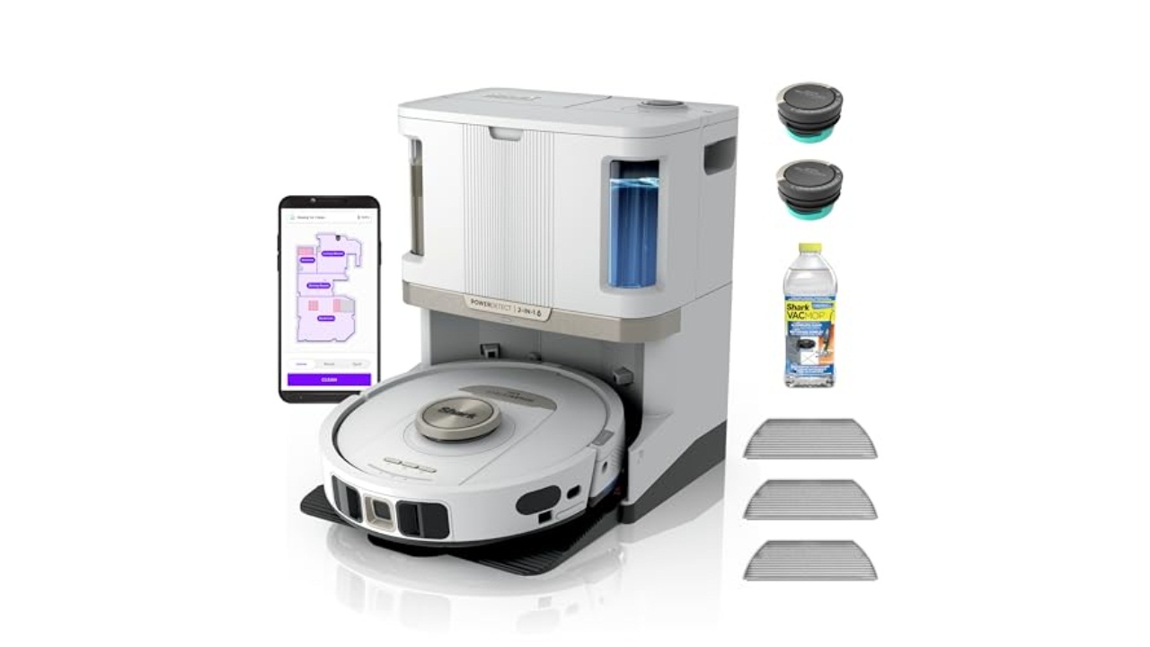 Robot hút bụi Shark PowerDetect NeverTouch Pro (Ảnh: Internet)