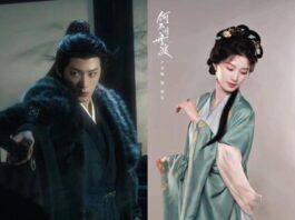 Tạo hình của Đàn Kiện Thứ và Lư Dục Hiểu phim “Sao Không Cùng Thuyền Sang Sông”