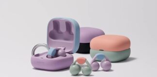 Các màu sắc của tai nghe Sony LinkBuds Clip (Ảnh: Internet)