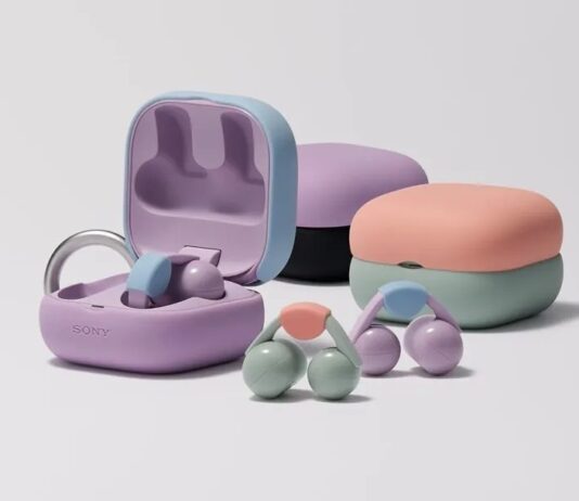 Các màu sắc của tai nghe Sony LinkBuds Clip (Ảnh: Internet)